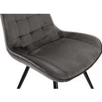 Стул Бюрократ CH-K2 (серый Holland 18/черный)