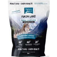 Сухой корм для собак Natura Wild Yukon Lake беззерновой для взрослых собак всех пород с лососем, тунцом и индейкой (2 кг)