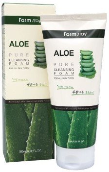 

FarmStay Пенка для умывания Aloe Pure Cleansing Foam (180 мл)