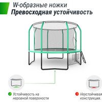 Батут Unix Line Supreme Game 10ft (зеленый)