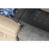 Стеллаж Mio Tesoro Tirus Mini MCS1032-3 (черный)