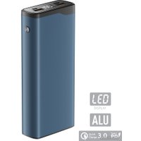 Внешний аккумулятор Olmio QL-20 20000mAh (голубой)