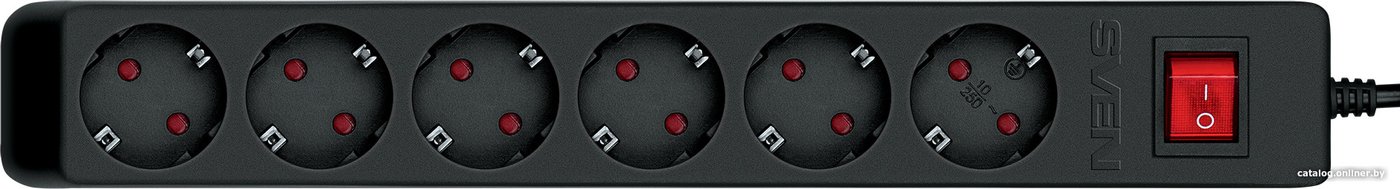 

Сетевой фильтр SVEN Optima 6 New (1.8 м)