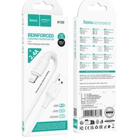 Кабель Hoco X120 USB Type-A - Lightning (1 м, белый)