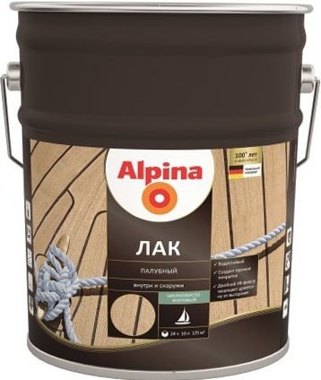

Лак Alpina Палубный (глянцевый, 2.5 л)