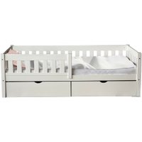 Кровать-тахта EcoWood Гретта 80x180 с ящиком ECO.001.00012.80-180.W