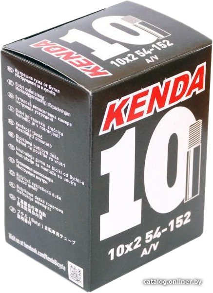 Велокамера KENDA AV 54-152 10x2.0