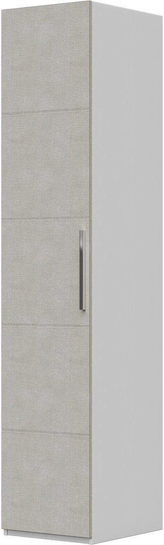 

Шкаф-пенал Bravo Мебель Вива ШР-1 (белый снег/платина)