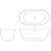 Ванна Cerutti Spa d'Iseo 160x75