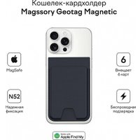 Кредитница Magssory Geotag Magnetic Blue ACL003b