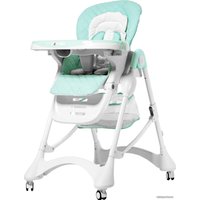Высокий стульчик Carrello Caramel (sky blue)