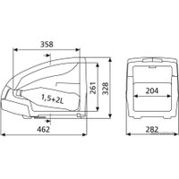 Термоэлектрический автохолодильник Dometic Bordbar TB-15