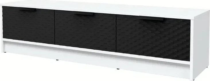 

Тумба Интерлиния ТВ Концепт КТ-ТВ3-35 Техно (белый платинум/черный)