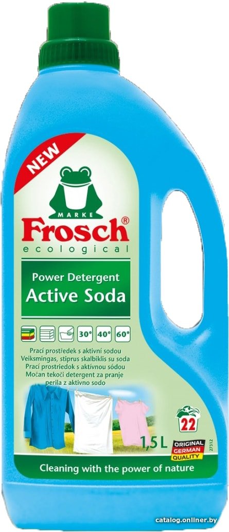 Гель для стирки Frosch Color Detergent Active Soda 1,5 л