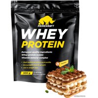 Протеин сывороточный (концентрат) Prime Kraft Whey Protein с витаминами и минералами (500г, тирамису)