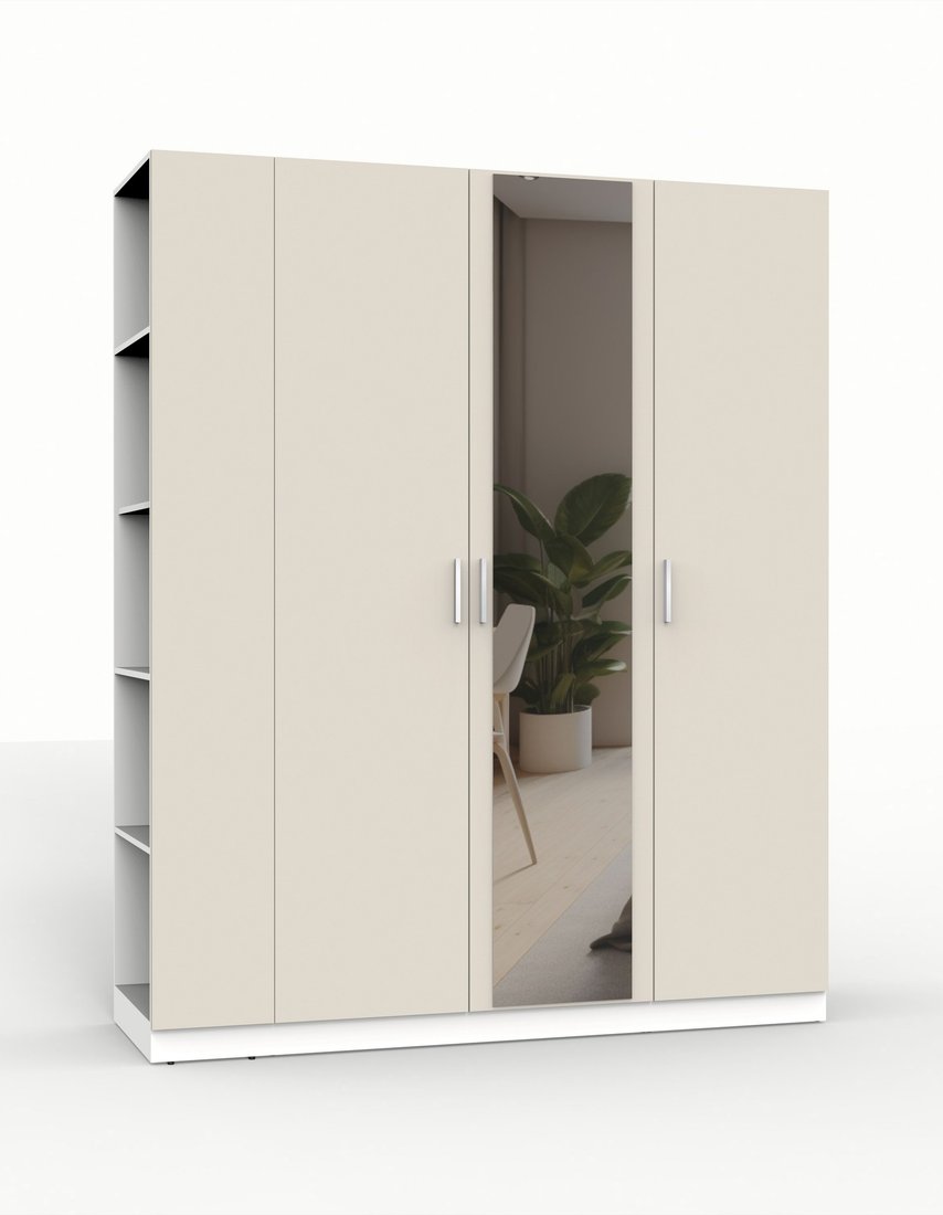 

Шкаф распашной Интермебель Марсель-25 МР 01-25 (кашемир)