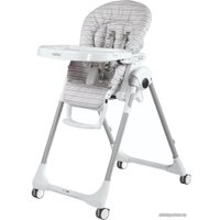 Высокий стульчик Peg Perego Prima Pappa Follow Me (linear grey)