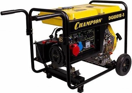 

Дизельный генератор Champion DG6501E-3