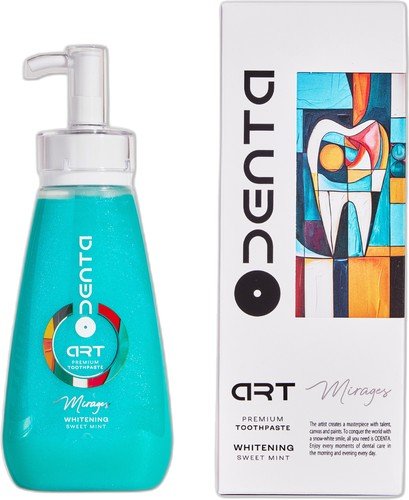 

Зубная паста ODENTA ART MIRAGES Whitening Sweet Mint (220 мл)