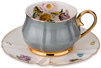 Чашка Lefard Времена года 275-1082 (серый)