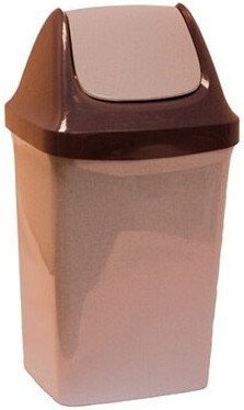 

Мусорное ведро Idea Свинг М2461 9 л (бежевый мрамор)