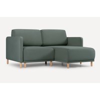 Угловой диван Divan Нордика мини Velvet Olive 264428 (зеленый)