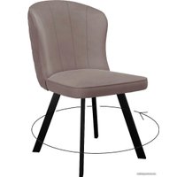 Стул DikLine 219 поворотный (B5 латте/ножки черные)