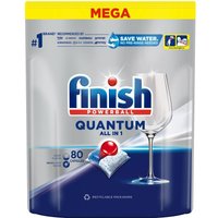 Капсулы для посудомоечной машины Finish Powerball Quantum All in 1 (80 шт)