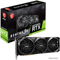 Видеокарта MSI GeForce RTX 3070 Ti Ventus 3X 8G OC GDDR6X