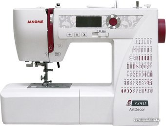Компьютерная швейная машина Janome ArtDecor 734D