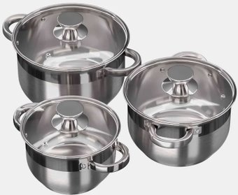 Набор кастрюль AQRA PT1-1