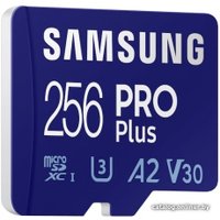 Карта памяти Samsung PRO Plus microSDXC 256GB (с адаптером)