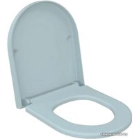 Сиденье для унитаза Ambassador Abner 102T20801 (голубой матовый)