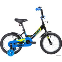 Детский велосипед Novatrack Twist New 14 141TWIST.BK20 (черный/синий)