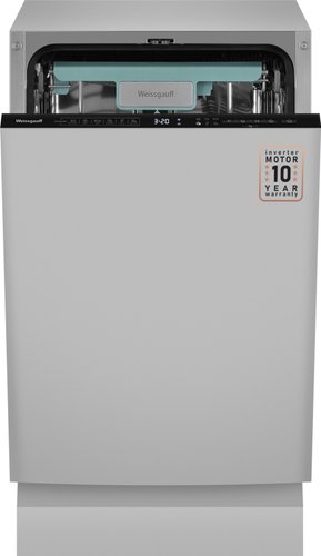 Встраиваемая посудомоечная машина Weissgauff BDW 4535 D Inverter AutoOpen Timer Floor
