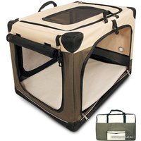 Сумка-переноска Triol 1041AL (бежевый/коричневый)