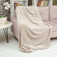 Плед Casa Conforte Nonna Inspiration 200x220 6154605 (бежевый)