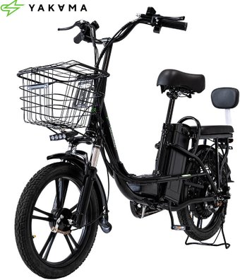Электровелосипед Yakama R1 (черный)