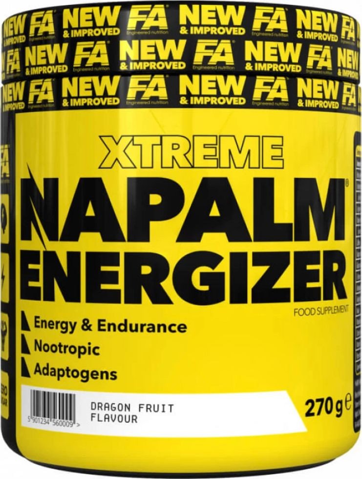 Предтренировочный комплекс FA Engineered Napalm Energizer (270 г, драконий фрукт)