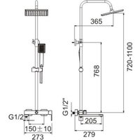 Душевая система  Belz B24613-3