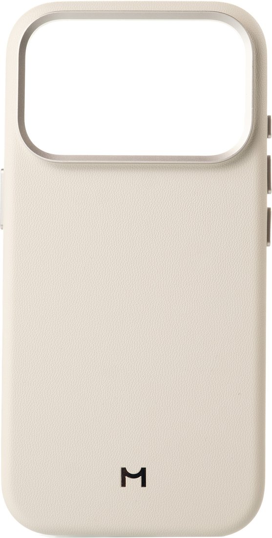 

Чехол для телефона Magssory Eco-Leather Case для iPhone 17 Pro Ivory CLT044i