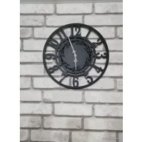 Настенные часы ИП Карташевич Lavanda Black B23 (70см)