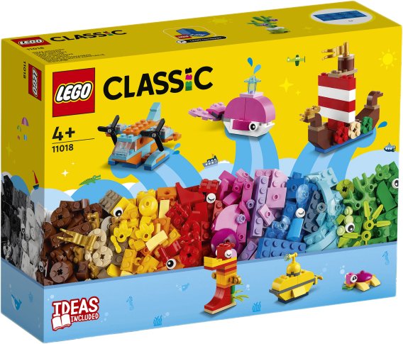 

Набор деталей LEGO Classic 11018 Творческое веселье в океане