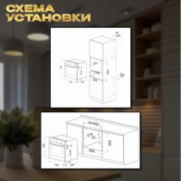 Электрический духовой шкаф Eltronic 11-09 в Пинске