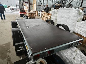 Одноосный прицеп AvtoS A30Р2B (3000x1500x, R16, ресс. 3302 ГАЗ-2лист)