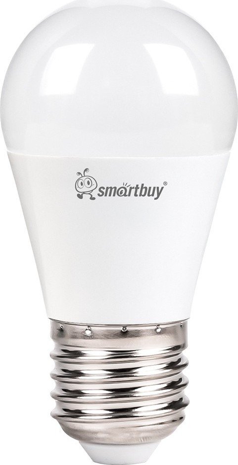 Светодиодная лампочка SmartBuy SBL-G45-15-60K-E27