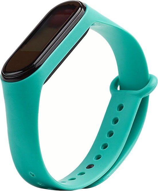 

Ремешок KST силиконовый для Xiaomi Mi Smart Band 5/6 (бирюзовый)