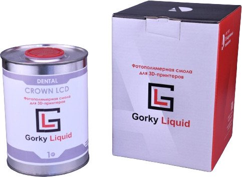 

Фотополимер Gorky Liquid Dental Crown A2 LCD/DLP 1 кг