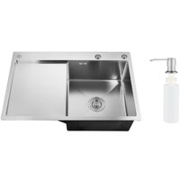 Кухонная мойка РМС MRK-7851R (с дозатором)