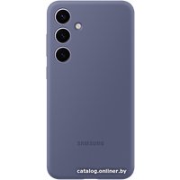 Чехол для телефона Samsung Silicone Case S24+ (фиолетовый)